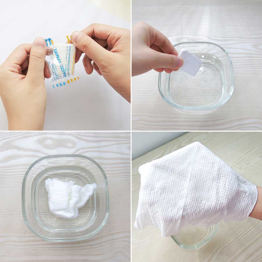  Wholesale compressed magic towels 