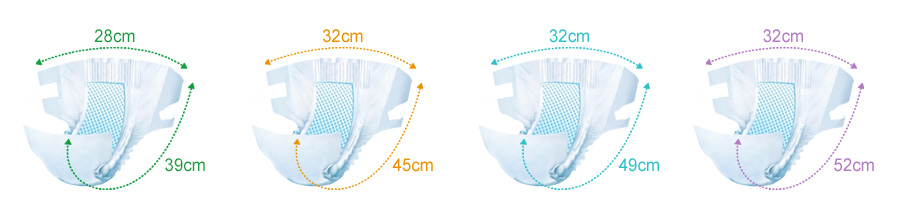 cheap all sizes baby diapers 