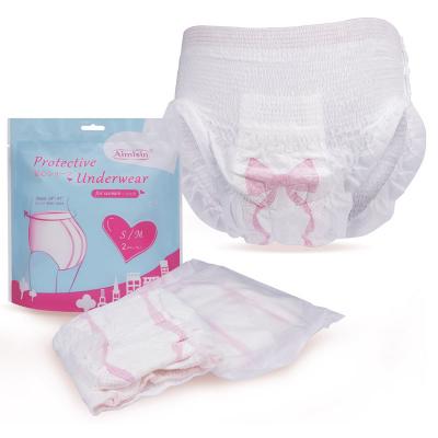 weibliche Periode Einweg-Frauen Hygiene Menstruationshöschen Unterwäsche