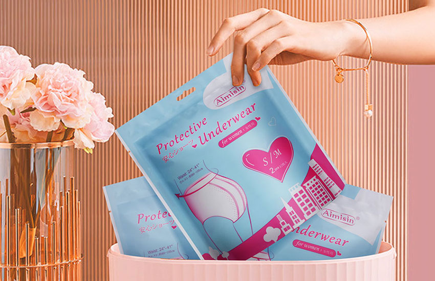 Einweg-Periodenhöschen für Frauen (Stressfreie Zyklen voraus)